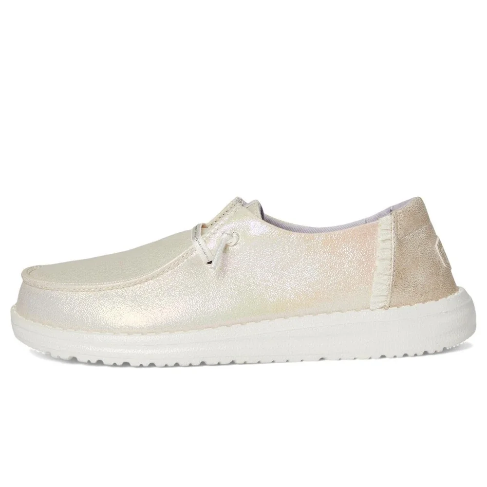 Hey Dude Wendy Y Dazzling 44609-9DG Kids US 4 M Iridescent Multi Shoes ZOGG3897
